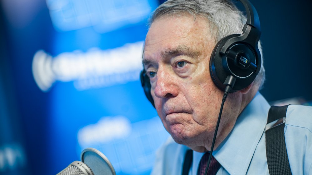 Dan Rather mic headphones