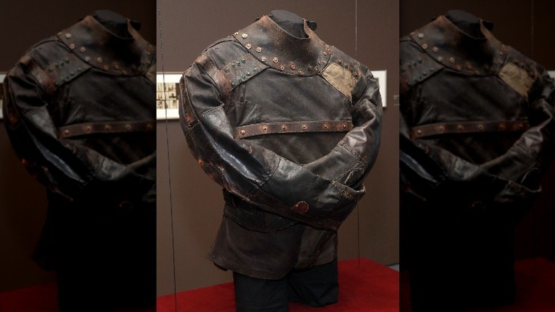 Houdini's straitjacket on display