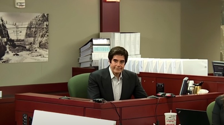 David Copperfield testifying in court