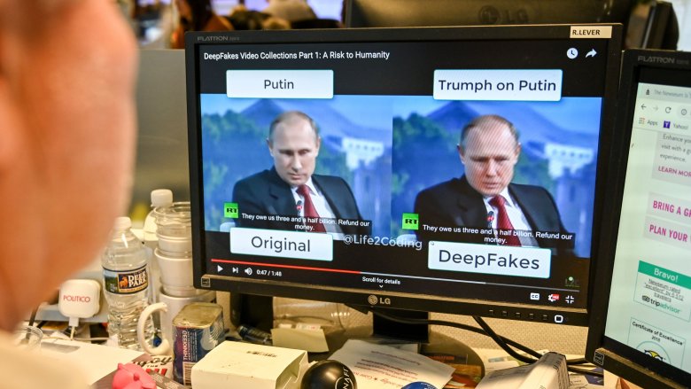 putin deepfake comparison