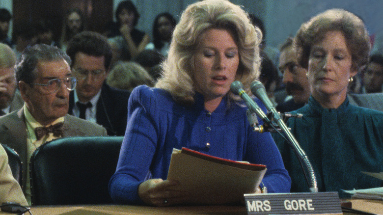 Tipper Gore at PMRC hearing