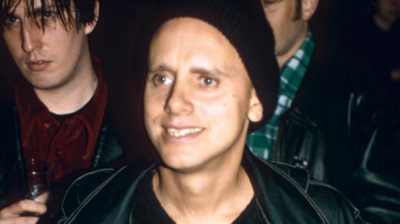 Martin Gore Depeche Mode grinning