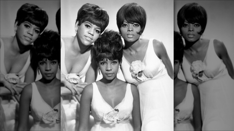 portrait of the original Supremes 