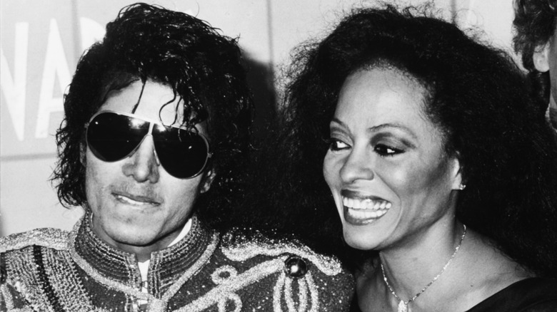 Diana Ross and Michael Jackson