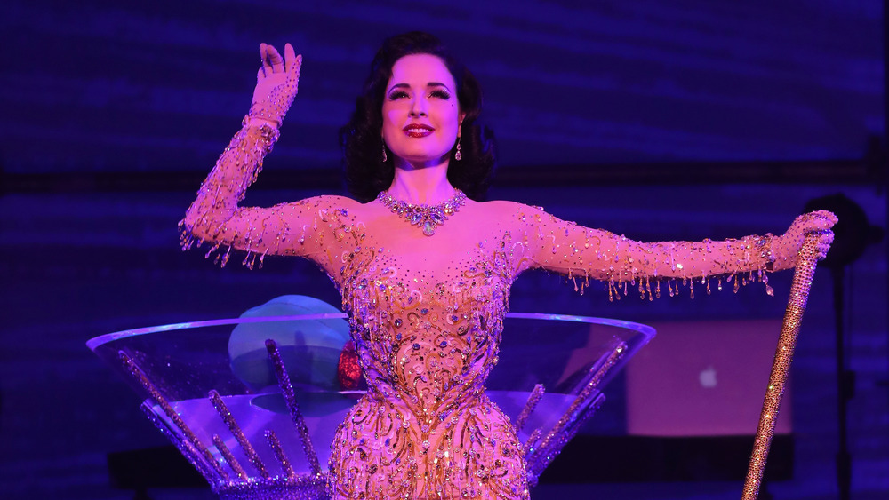 Dita Von Teese onstage