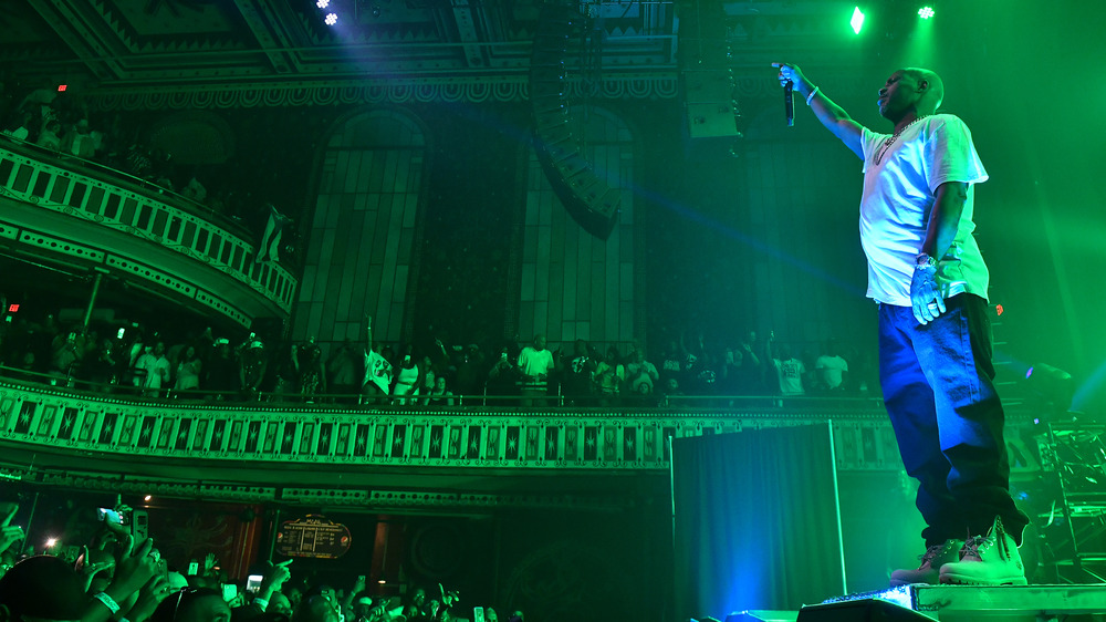 dmx on stage in theater