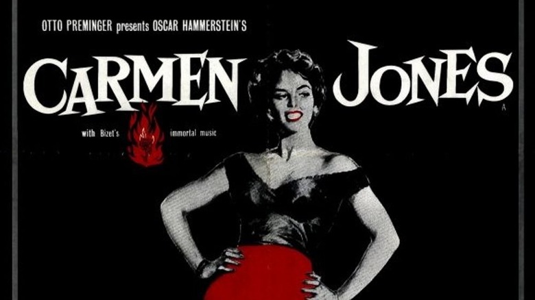 Carmen Jones poster Dandridge