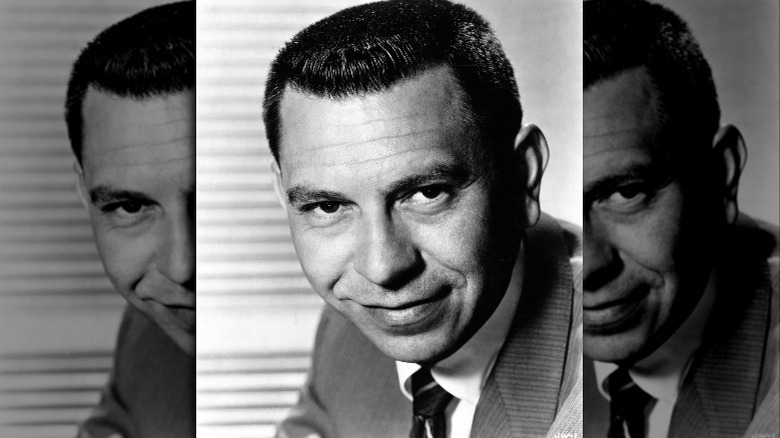 Jack Webb, creator and star of "Dragnet" circa 1954