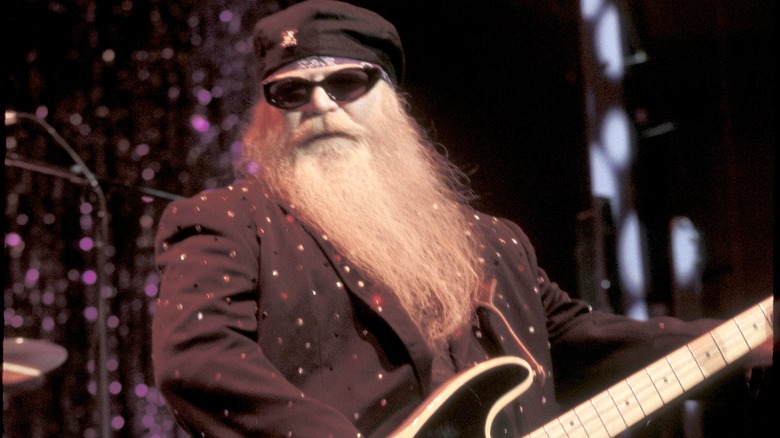 Dusty Hill performing in the '90s