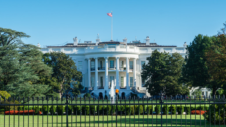 Street view of The White House