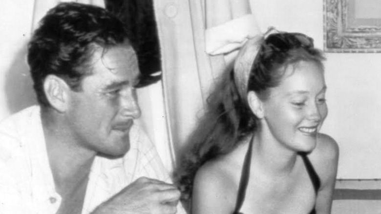 errol flynn with nora eddington