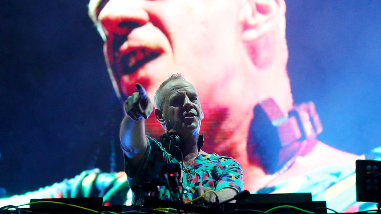 Fatboy Slim performing in 2020