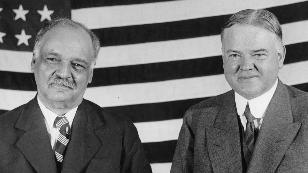 Vice President Curtis, President Hoover