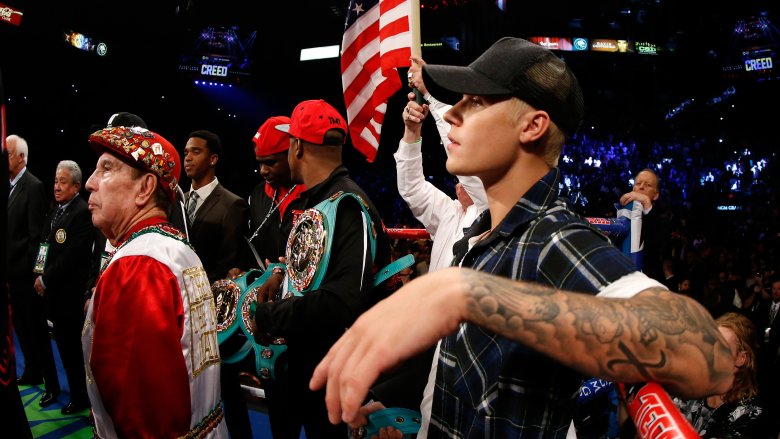 floyd mayweather justin bieber