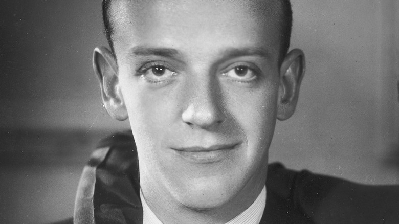 Fred Astaire smiling