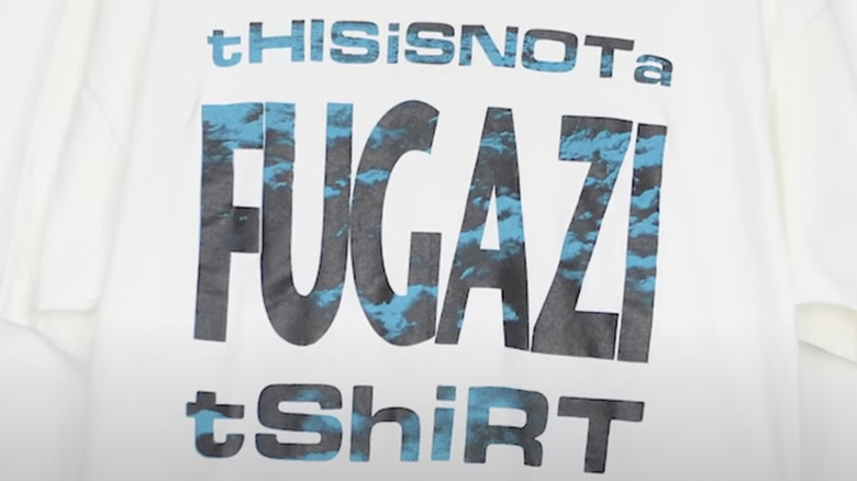 "This Is Not a Fugazi T-Shirt" t-shirt