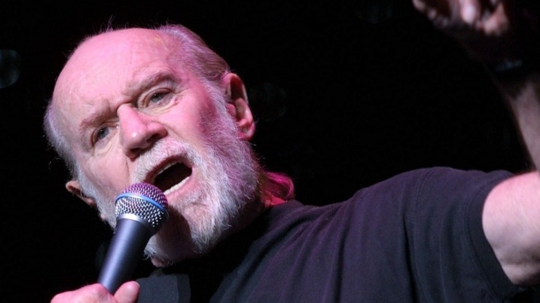 George Carlin performing in 2002