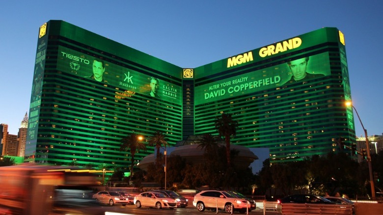 MGM Grand, where Carlin had a residency