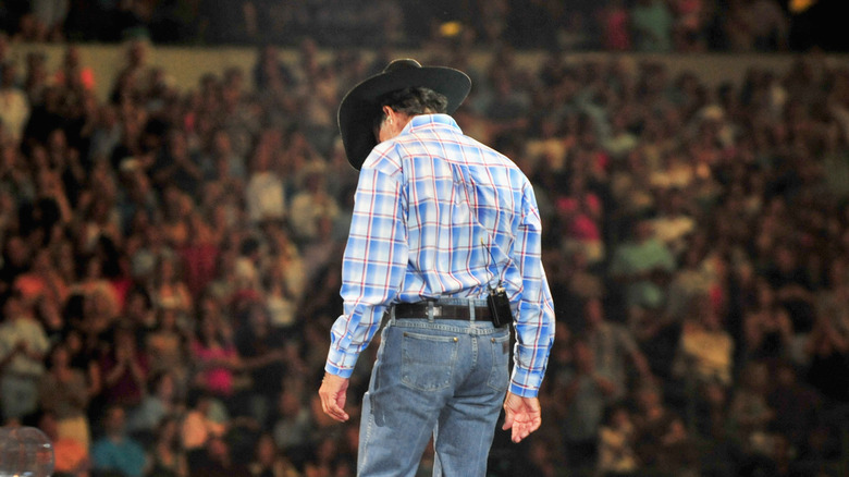 Back of George Strait