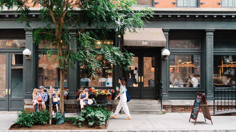 Hipster cafe, Brooklyn