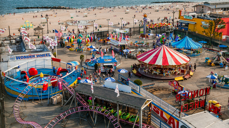 Coney Island beach