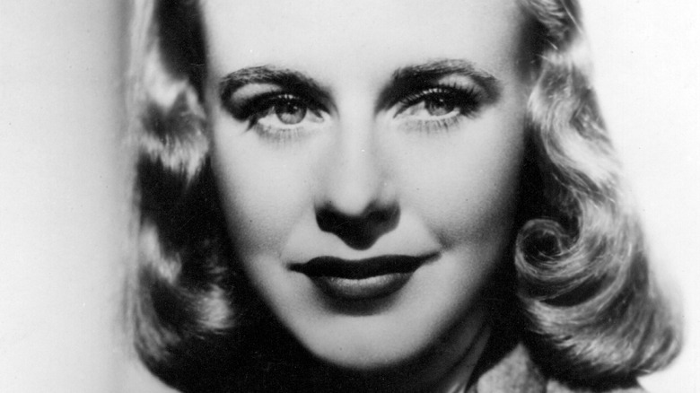 Ginger Rogers smiling 