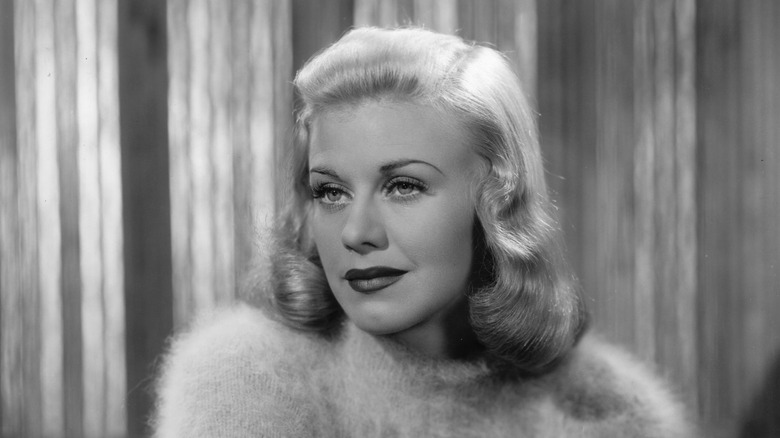 Ginger Rogers smiling