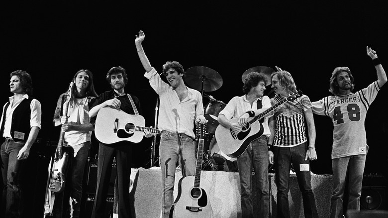 The Eagles after concert