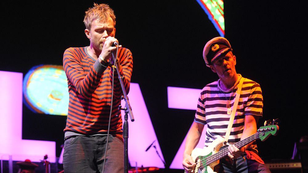 Damon Albarn and Paul Simonen