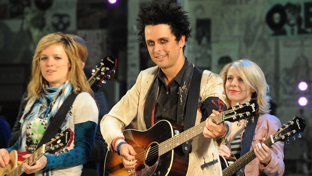 Billie Joe Armstrong and the cast of American Idiot