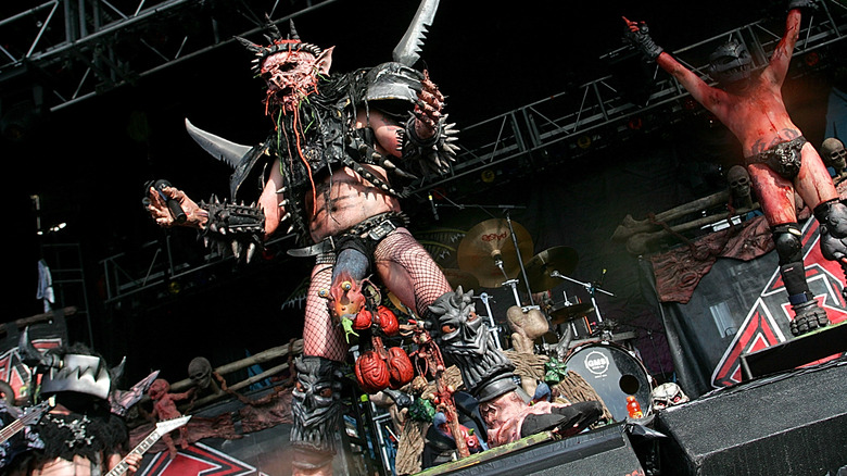 GWAR band live performance 