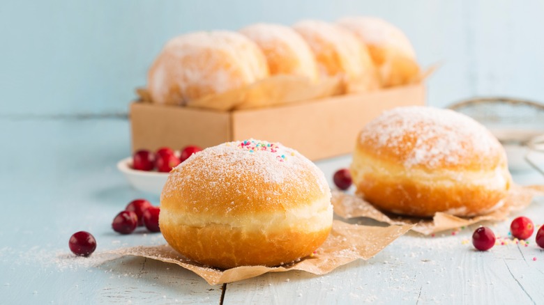 Hanukkah donuts