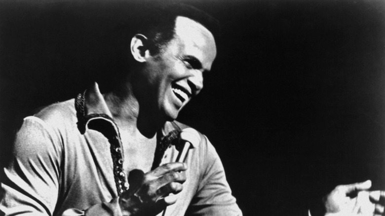 Harry Belafonte onstage in 1973