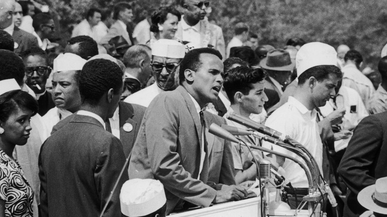 Harry Belafonte, 1963 civil rights march