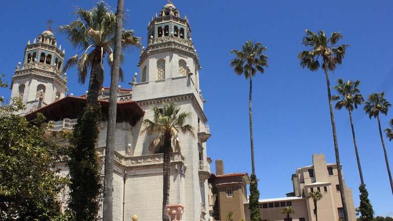 Exterior of Hearst Castle