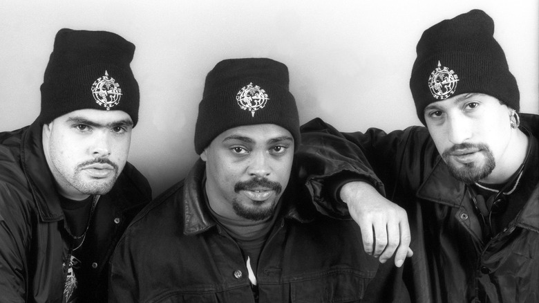 Cypress Hill wearing beanies