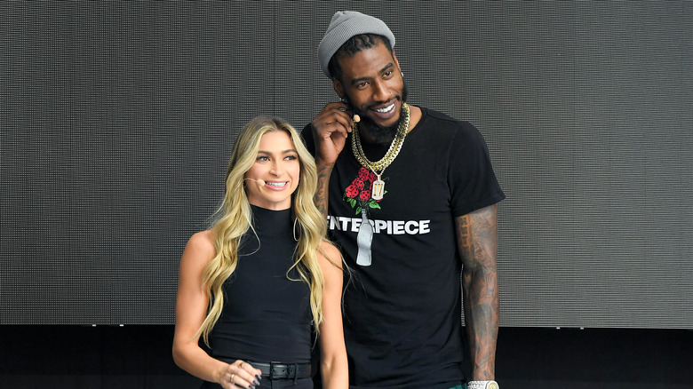 Daniella Karagach and Iman Shumpert at DWTS event