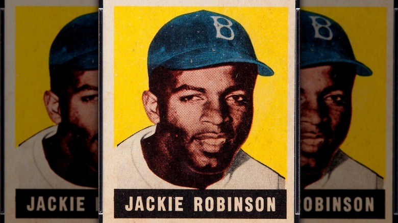 Jackie Robinson baseball card