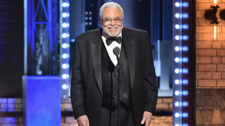 james earl jones on stage looking adorable