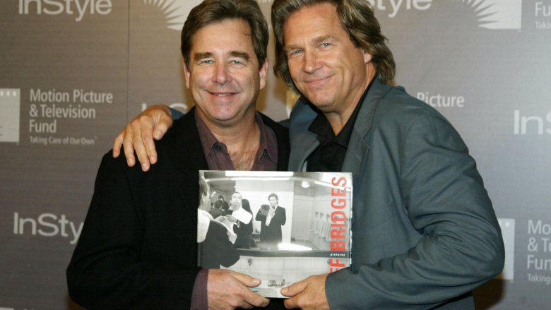 jeff bridges and his brother smiling