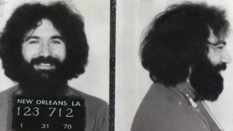 Jerry Garcia mugshot