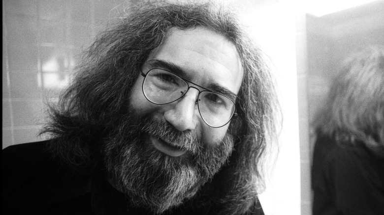 Jerry Garcia smiling