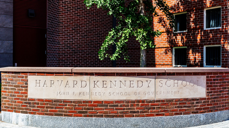 sign of harvard kennedy school