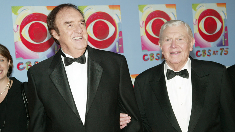 Jim Nabors with Andy Griffith at the CBS at 75 Gala 