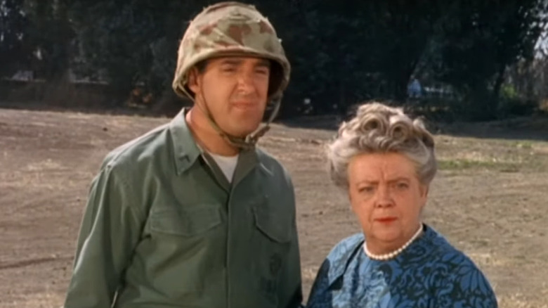 Frances Bavier and Jim Nabors on Gomer Pyle USMC