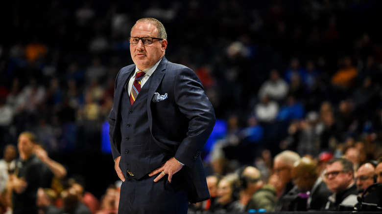 Buzz Williams on the sidelines of a game