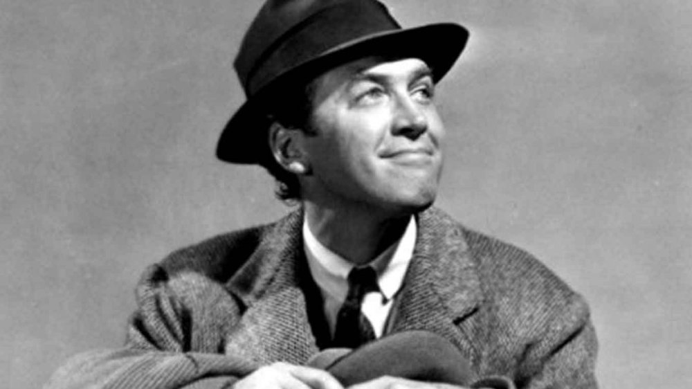 Jimmy Stewart as Elwood P. Dowd in Harvey