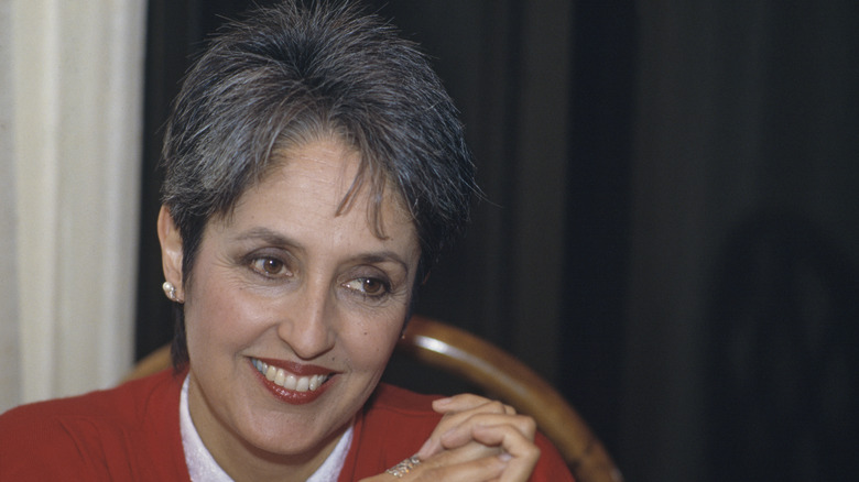 Joan Baez in Paris in 1998