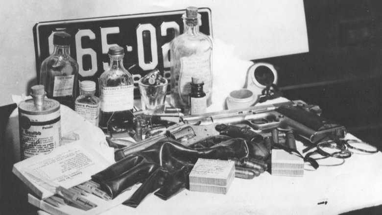 Tools used to change John Dillinger's face