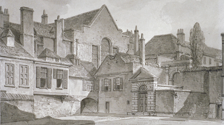 Illustration of Westminster School, London